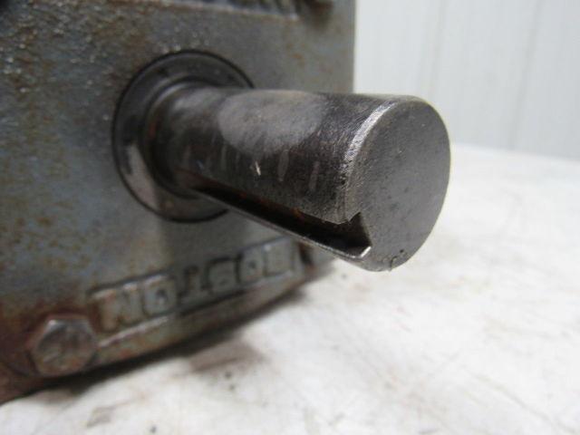 Boston Gear F721-25K-B5-J Right Angle Gearbox 25:1 Ratio W/Weg 1/2HP Motor