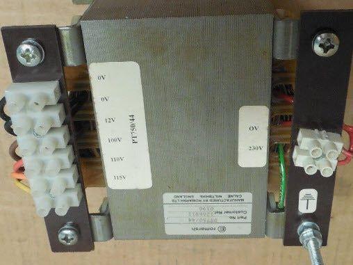 Romarsh PT750/44 Stepdown Control Transformer HV 230 LV 12 and 115V