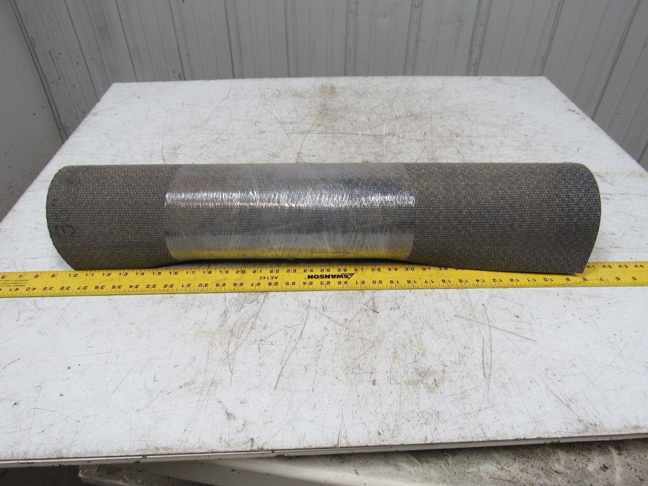 Interwoven Polyester Black PVC Friction X Brushed Conveyor Belt 12' X 30"