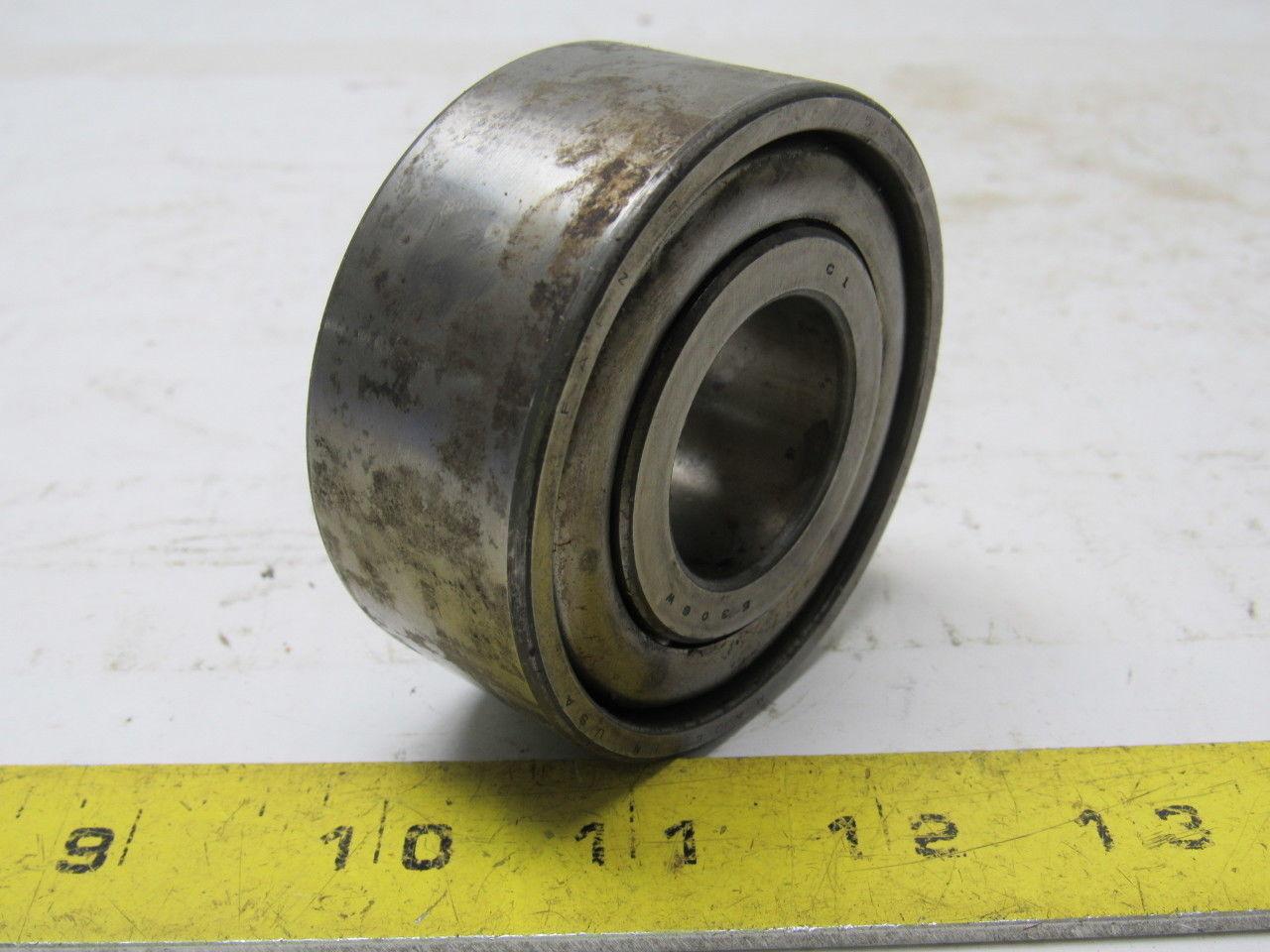Fafnir 5306W Double Row Ball Bearing 30mm ID X 72mm OD X 1-3/16" Height