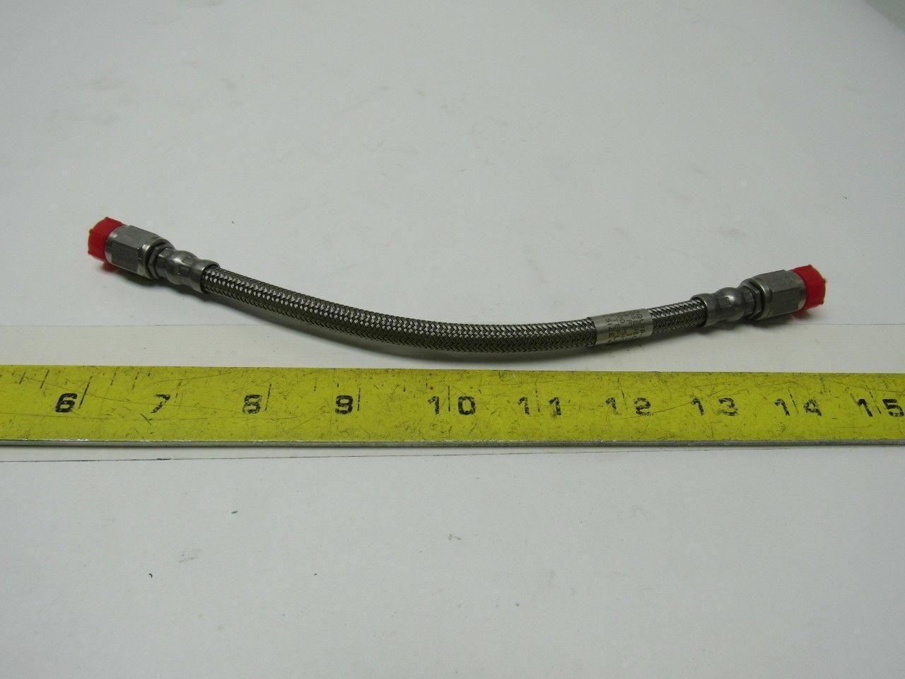 Aeroquip MS8005E084A High Pressure Braided Stainless Teflon Hose Size 4