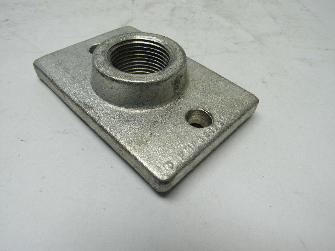 Puritas PMP82125 Plate Nut 2-1/2" X 3-3/4" 25,000LBS
