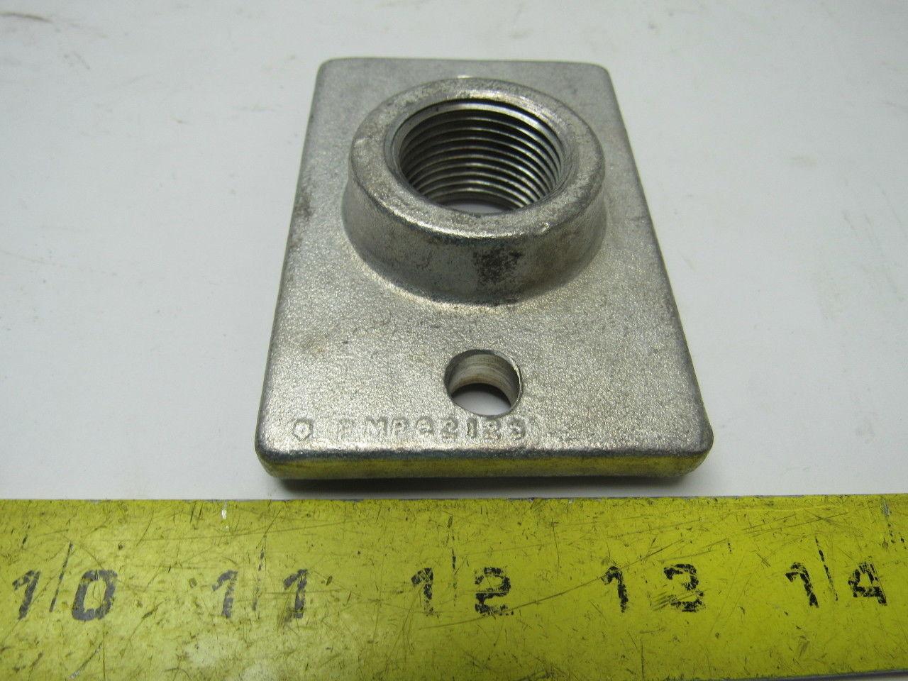 Puritas PMP82125 Plate Nut 2-1/2" X 3-3/4" 25,000LBS