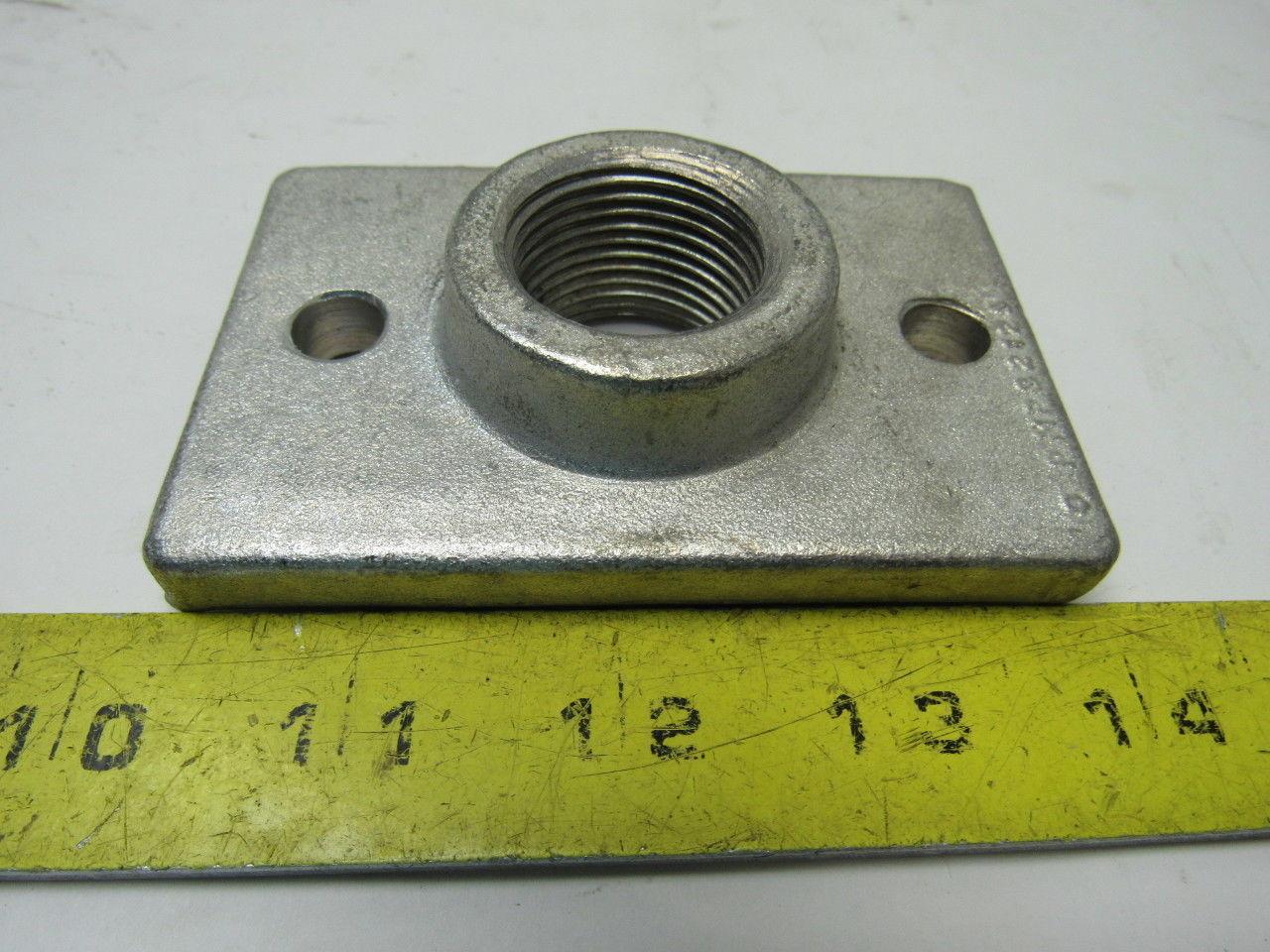 Puritas PMP82125 Plate Nut 2-1/2" X 3-3/4" 25,000LBS