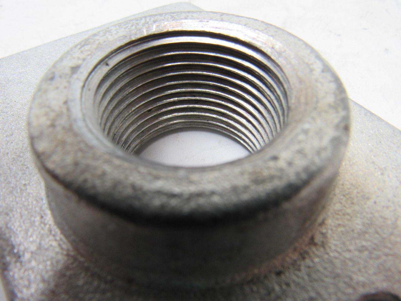 Puritas PMP82125 Plate Nut 2-1/2" X 3-3/4" 25,000LBS
