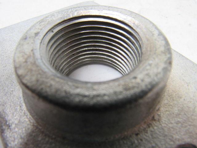 Puritas PMP82125 Plate Nut 2-1/2" X 3-3/4" 25,000LBS