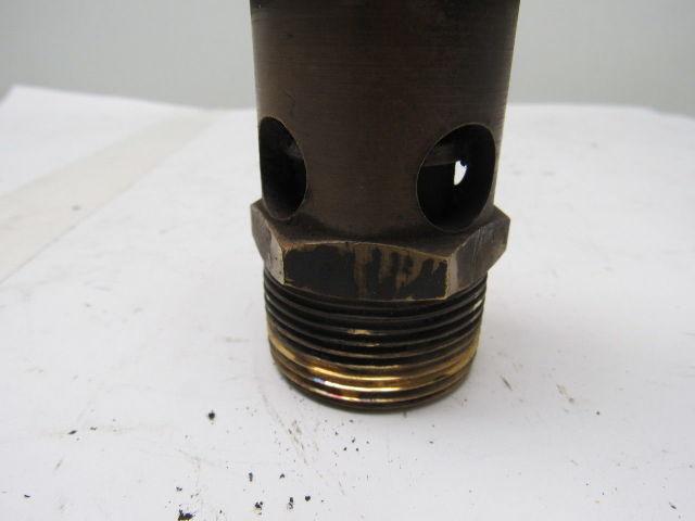 CDI SW12 1-1/4" NPT 200 PSI Pop-off ASME Safety Pressure Relief Valve Brass