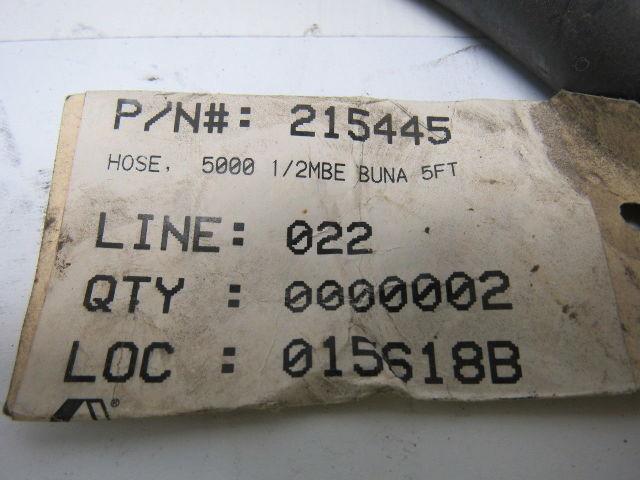 GRACO 215445 5000 PSI Mastic Hose 1/2"ID 1/2"NPT 5' NOS