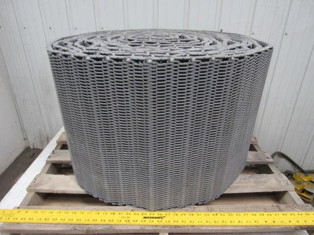Intralox 400FG Flush Grid Conveyor Belt 2" Pitch 19-11/16"x 56' 17% Open Area