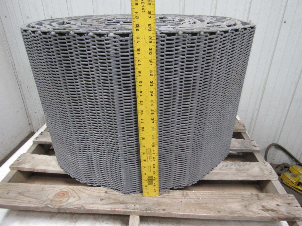Intralox 400FG Flush Grid Conveyor Belt 2" Pitch 19-11/16"x 56' 17% Open Area