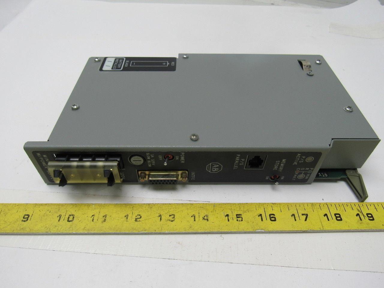 A-B Allen Bradley 1772-LSP Rev. H Mini-PLC-2/05 Processor W/Power Supply