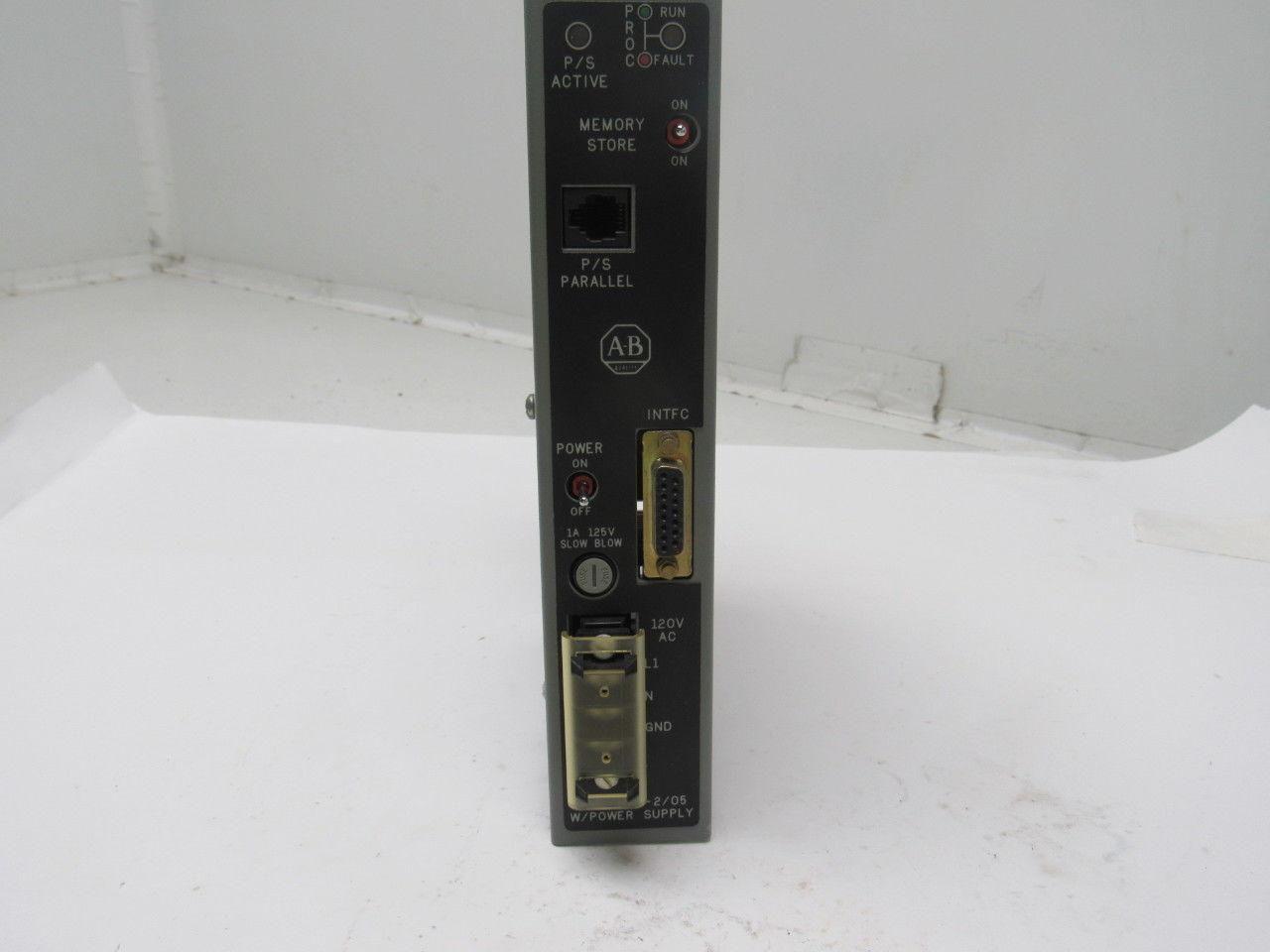 A-B Allen Bradley 1772-LSP Rev. H Mini-PLC-2/05 Processor W/Power Supply