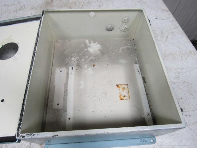 16"x14"x6" Electrical Box Enclosure Panel W/ Back Plate. Wall Mount Lot/2