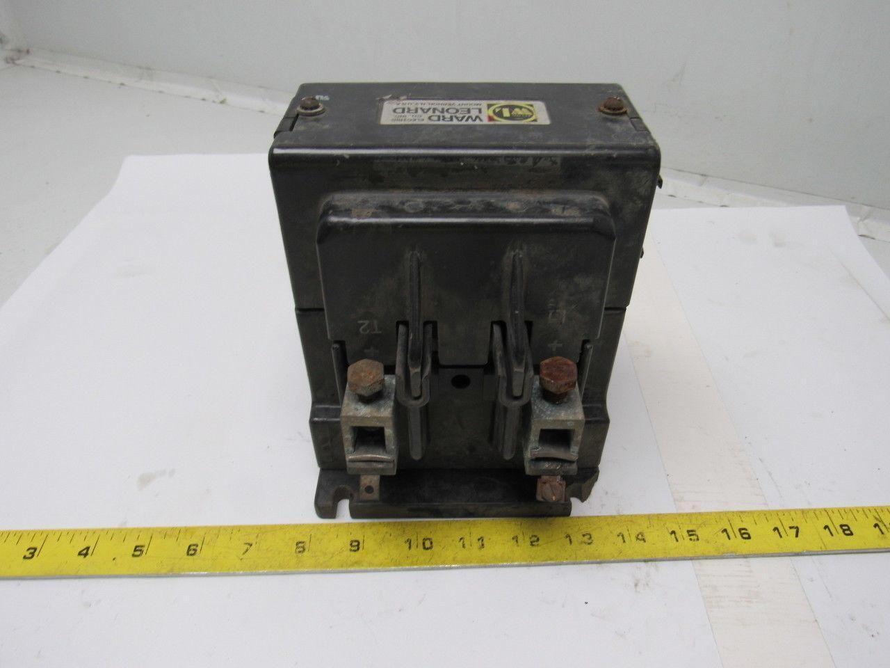 Ward Leonard Definite Purpose Contactor 120v