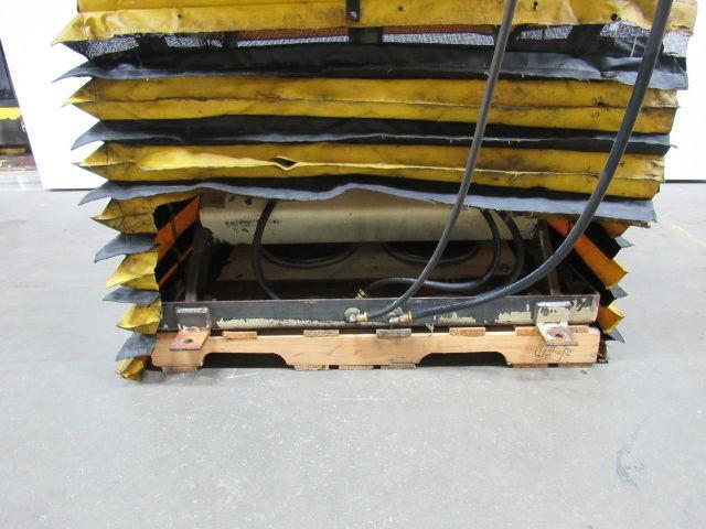 SCOTT 6000LB 3 Ton Air Pneumatic Lift Tilt Table 30 Degree Gaylord Tipper 48x48"