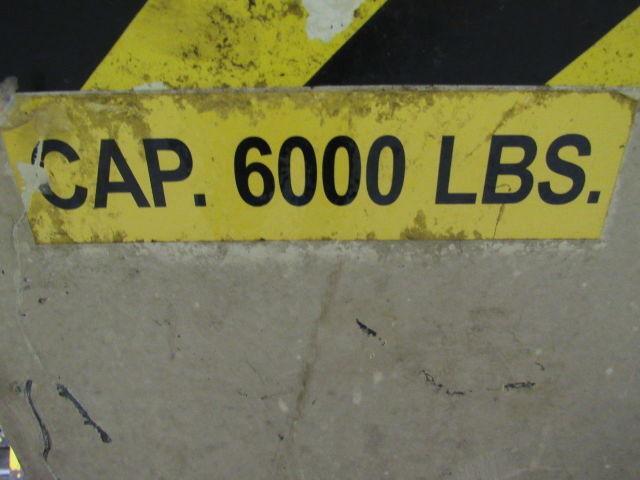 SCOTT 6000LB 3 Ton Air Pneumatic Lift Tilt Table 30 Degree Gaylord Tipper 48x48"