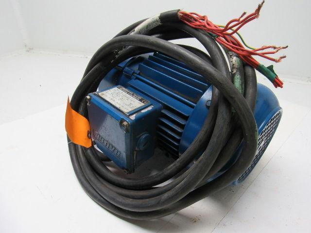 Eberhard Bauer G072-10/DPK884-200-W Electric Gear Motor 460V 0.43/0.48A