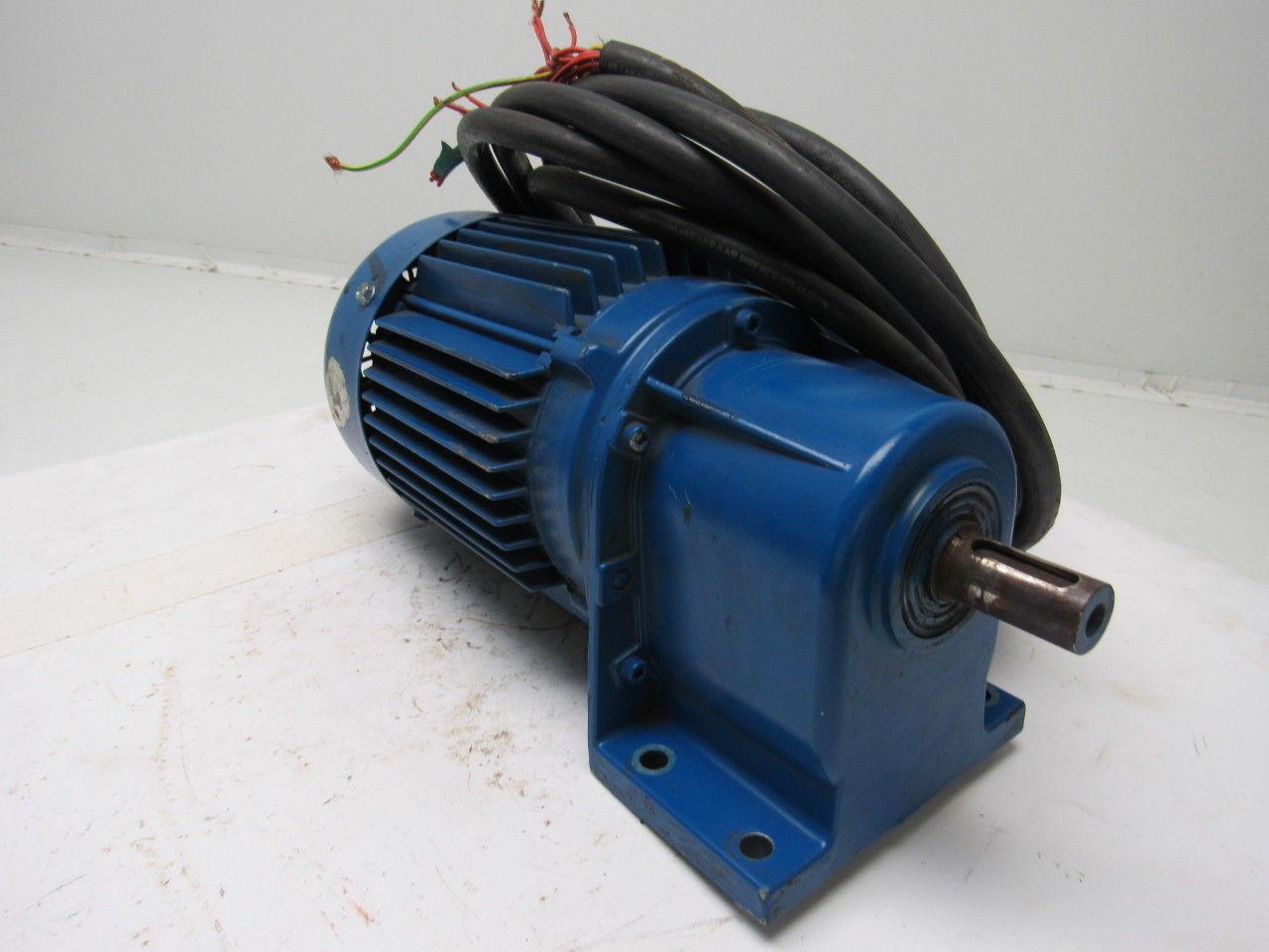 Eberhard Bauer G072-10/DPK884-200-W Electric Gear Motor 460V 0.43/0.48A
