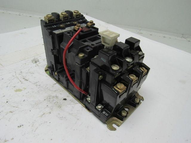 A-B Allen Bradley 509-A0D Motor Starter 115V Coil NEMA Size 0