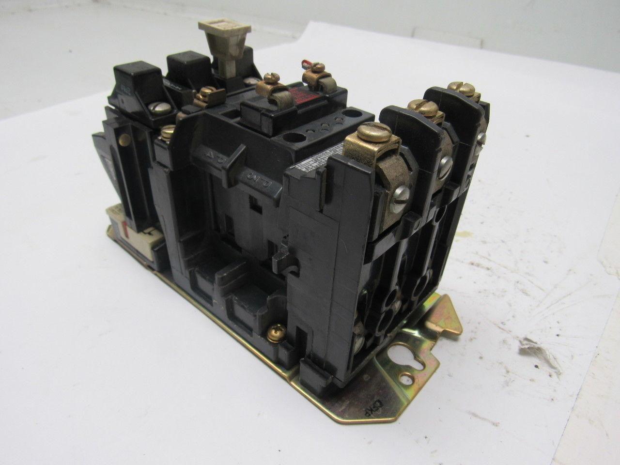 A-B Allen Bradley 509-A0D Motor Starter 115V Coil NEMA Size 0