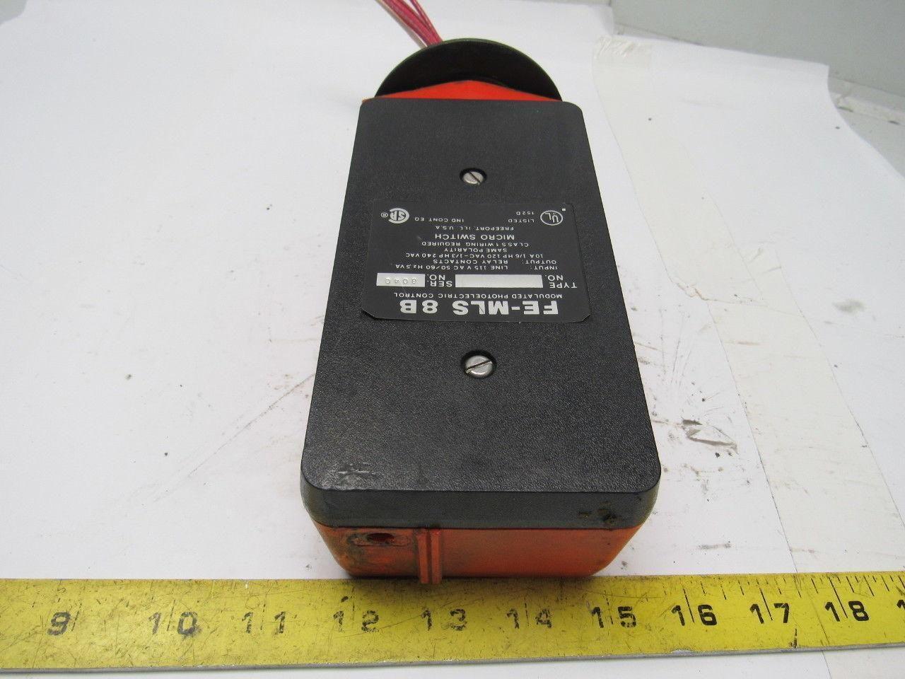 Microswitch FE-MLS8B Modulated Photoelectric Control 115V