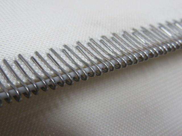 White Rubber Top Conveyor Belt Outside V-Guide 8' X 42-1/2" X 0.080"