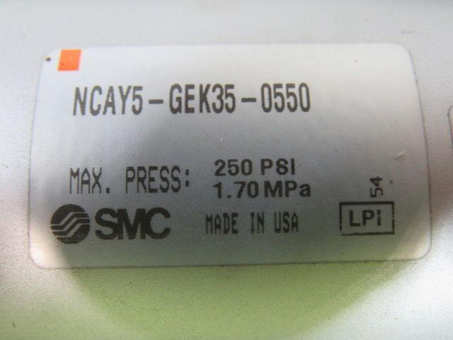 SMC NCAY5-GEK35-0550 35mm bore X 550mm Stroke Pneumatic Cylinder