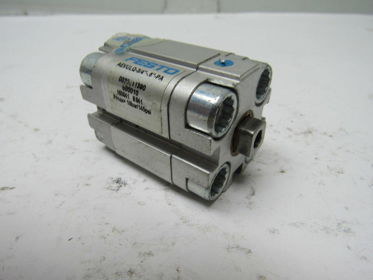 Festo AEVULQ-3/4"-.5"-PA 3/4" Bore X .5" Stroke Pneumatic Cylinder
