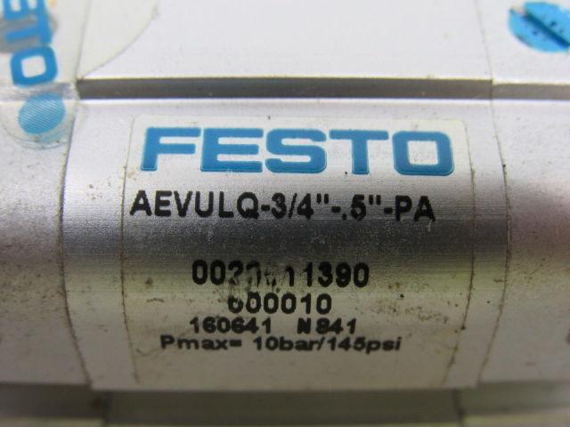 Festo AEVULQ-3/4"-.5"-PA 3/4" Bore X .5" Stroke Pneumatic Cylinder