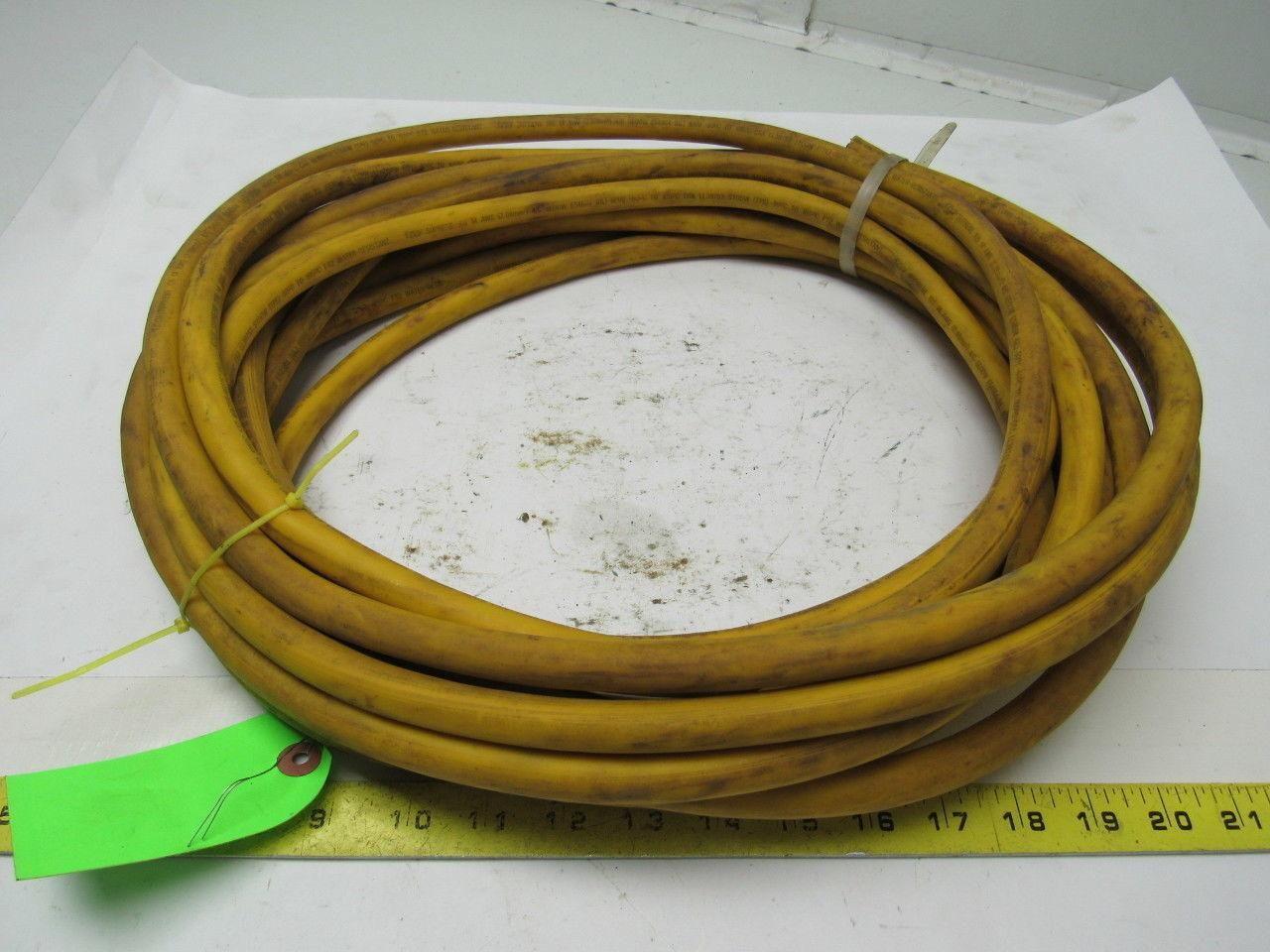 CCI 22447 Suprene 105 14 AWG Yellow 600V 40Ft Roll W/O Plugs