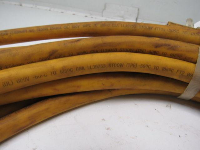 CCI 22447 Suprene 105 14 AWG Yellow 600V 40Ft Roll W/O Plugs