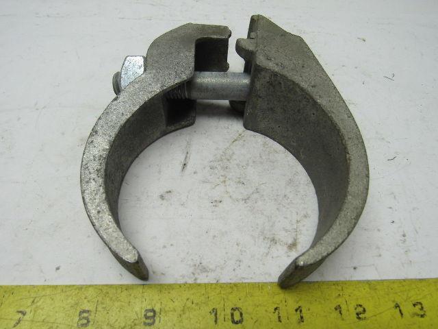 Latrobe 3-1/2" Edge Clamp Parallel Pipe Ridged Conduit Galvanized Lot Of 4