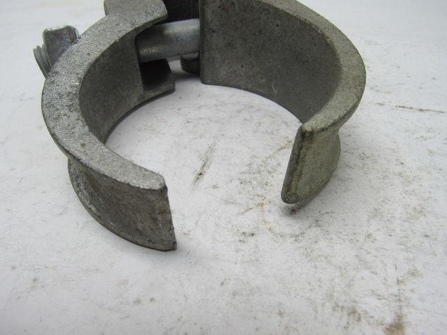 Latrobe 3-1/2" Edge Clamp Parallel Pipe Ridged Conduit Galvanized Lot Of 4