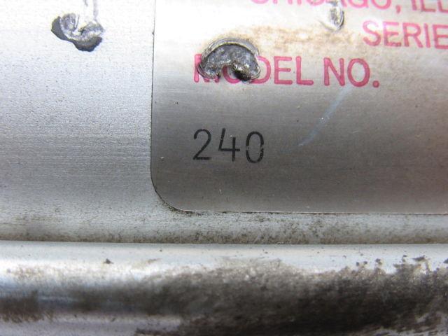 Advance Automation Model 240 Pneumatic Air Cylinder 1-3/4" Bore X 4" Stroke