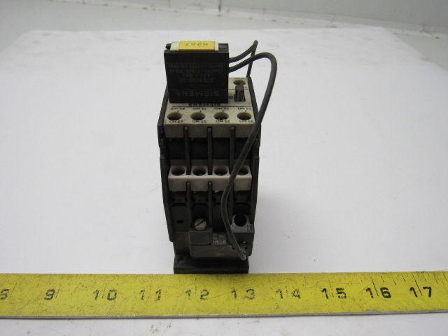 Siemens 3TH8280-0A AC 600V Contactor 220V Coil 8 N.O. Contacts
