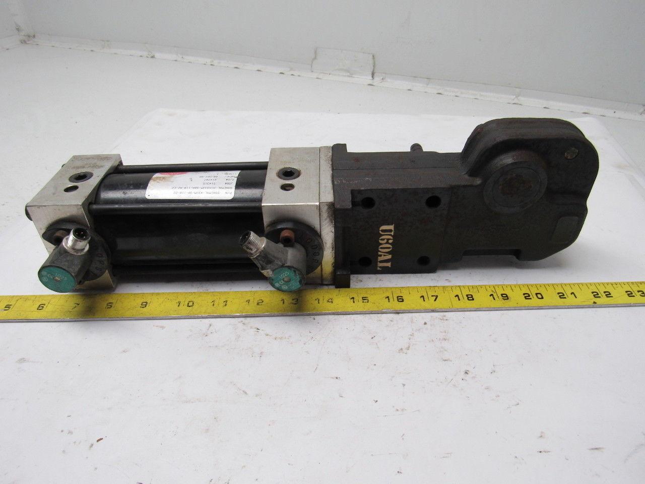 De-Sta-Co 994EMAL-X33M-90-118-22 Pneumatic Hold Down Power Clamp Toggle Lock