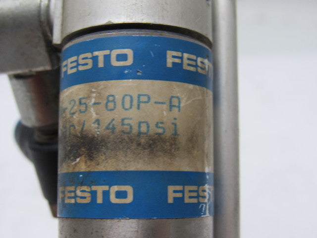 Festo DSNN-25-80P-A Pneumatic Cylinder 25mm Bore X 80mm Stroke