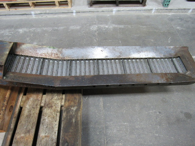 FONGEX 6" Steelbelt Chip Conveyor 6x45" Intake 220/440V 5FPM 38" Discharge Ht