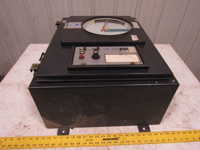 Cambridge/Partlow 5035 Furnace Temp Recording W/Carbon Index Meter Data Logger