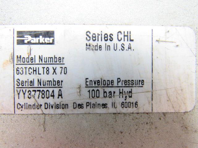 Parker 63TCHLT8 X 70 Compact Hydraulic Cylinder 63mm Bore X 70mm Stroke