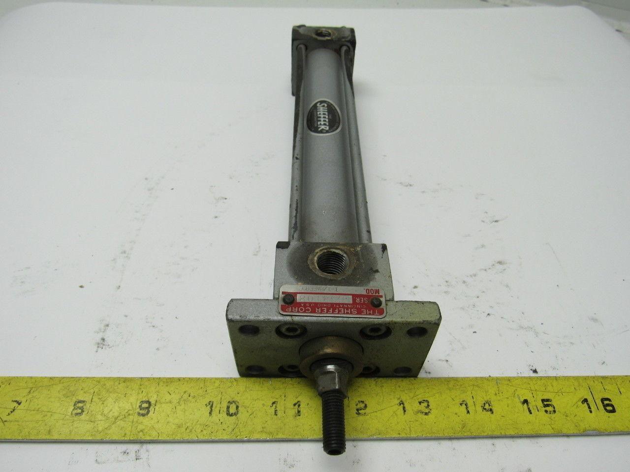 Sheffer 1-1/8AFF6CC Pneumatic Cylinder 1-1/8" Bore X 6" Stroke