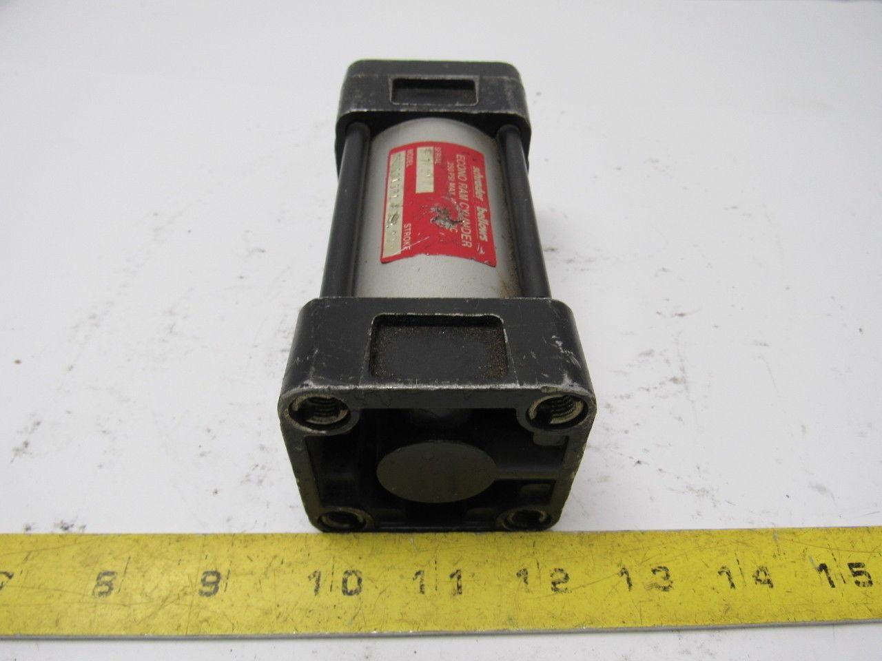 Schrader Bellows FWB101321 Econo-Ram Pneumatic Cylinder 2" Bore X 2" Stroke