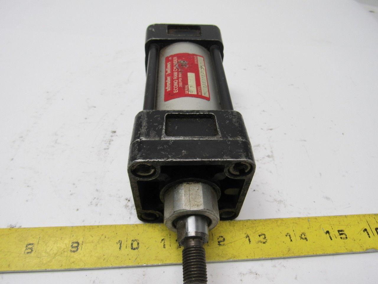 Schrader Bellows FWB101321 Econo-Ram Pneumatic Cylinder 2" Bore X 2" Stroke