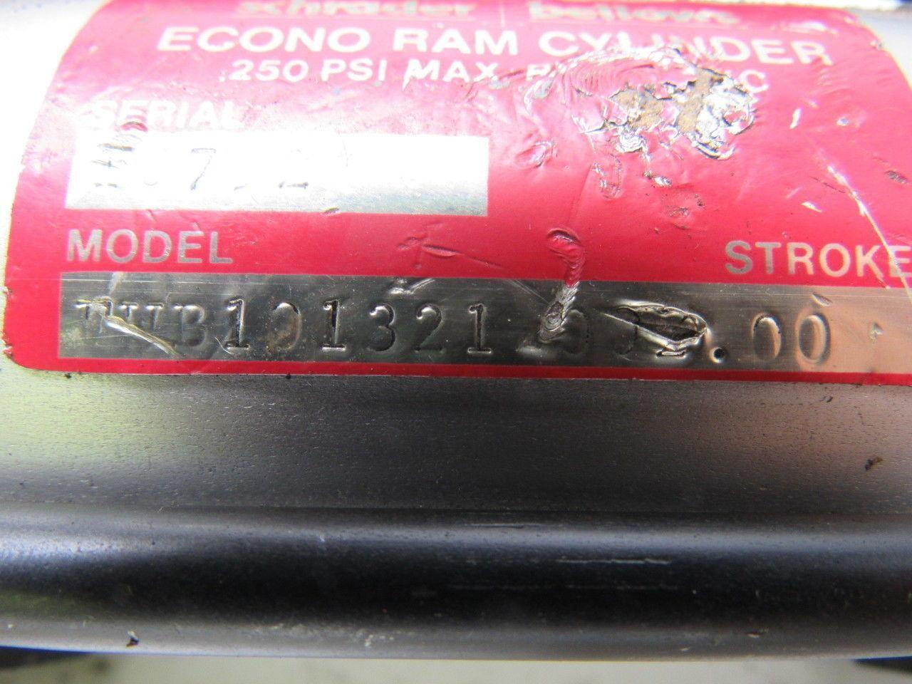 Schrader Bellows FWB101321 Econo-Ram Pneumatic Cylinder 2" Bore X 2" Stroke