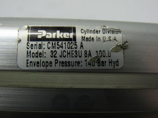 Parker 32 JCHE3U 8A Hydraulic Cylinder 32mm Bore X 100mm Stroke