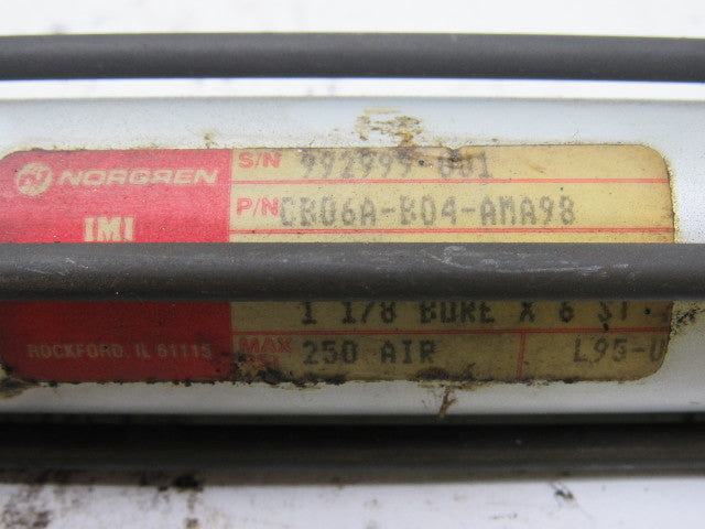Miller 32mm JCHLU8 X 100mm Compact Hydraulic Cylinder 32mm Bore X 100mm Stroke