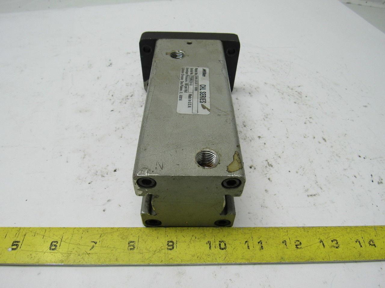 Miller 32mm JCHLU8 X 100mm Compact Hydraulic Cylinder 32mm Bore X 100mm Stroke
