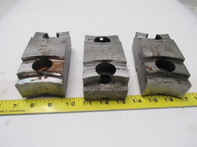 Daco Lathe Chuck Top Jaws 5-5/16" X 1-3/4" X 2-1/2" Lot Of 3