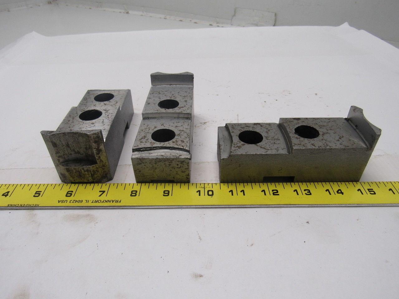 Daco Lathe Chuck Top Jaws 4-7/8" X 2" X 1-3/4" Lot Of 3