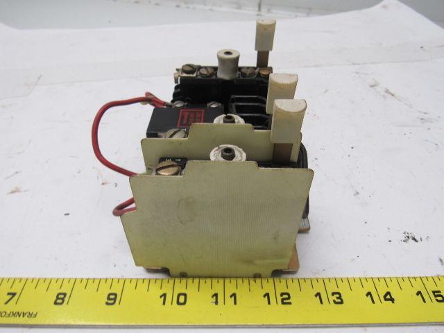 ALLEN BRADLEY 709-T0DX221 Ser K Size 00 Motor Starter Bul.709 3 Ph 2HP Max